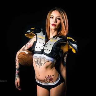 🔥 Hot photos, model's portfolio  #6120 Tattoo model Jackie Janzer