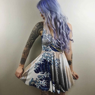 🔥 Hot photos, model's portfolio  #5926 Tattoo model Riley Alessandra