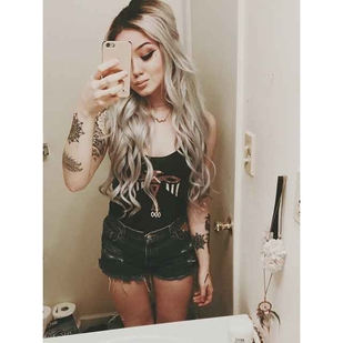 🔥 Hot photos, model's portfolio  #5850 Tattoo model Riley Alessandra