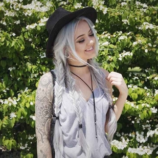 🔥 Hot photos, model's portfolio  #5876 Tattoo model Riley Alessandra