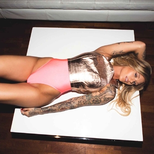 🔥 Hot photos, model's portfolio  #5832 Tattoo model Caila Rashae