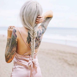 🔥 Hot photos, model's portfolio  #6293 Tattoo model Kimberry Behets