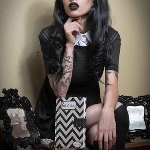 🔥 Hot photos, model's portfolio  #6519 Tattoo model Karla Blackburn