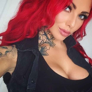 🔥 Hot photos, model's portfolio  #5977 Tattoo model Kimberley Ann