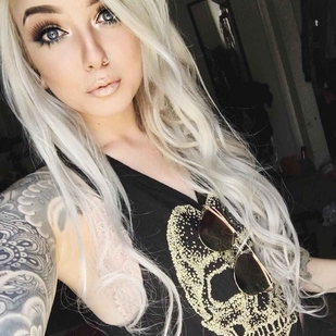 🔥 Hot photos, model's portfolio  #5902 Tattoo model Riley Alessandra