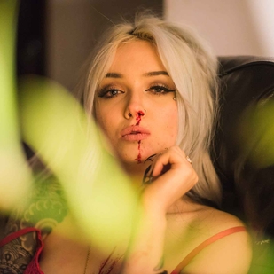 🔥 Hot photos, model's portfolio  #5944 Tattoo model Riley Alessandra