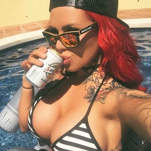 🔥 Hot photos, model's portfolio  #5992 Tattoo model Kimberley Ann