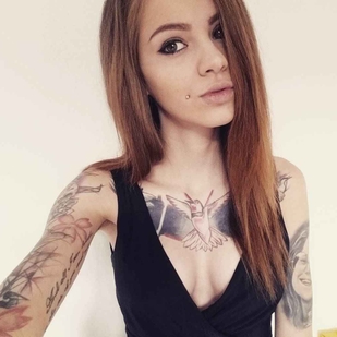 🔥 Hot photos, model's portfolio  #6147 Tattoo model Jackie Janzer