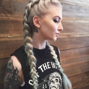 🔥 Hot photos, model's portfolio  #6246 Tattoo model Kimberry Behets