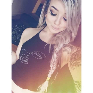 🔥 Hot photos, model's portfolio  #5842 Tattoo model Riley Alessandra