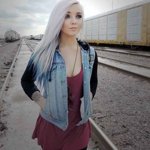 🔥 Hot photos, model's portfolio  #5848 Tattoo model Riley Alessandra