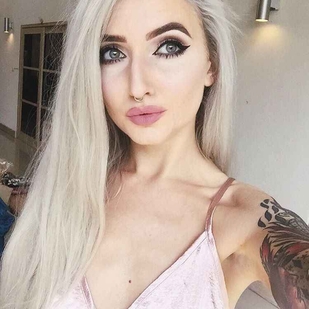 🔥 Hot photos, model's portfolio  #6291 Tattoo model Kimberry Behets