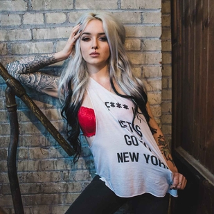 🔥 Hot photos, model's portfolio  #5965 Tattoo model Riley Alessandra