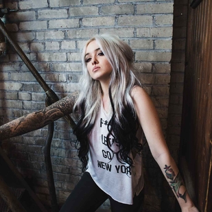 🔥 Hot photos, model's portfolio  #5970 Tattoo model Riley Alessandra