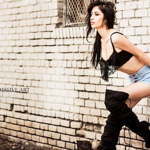 🔥 Hot photos, model's portfolio  #6481 Tattoo model Karla Blackburn