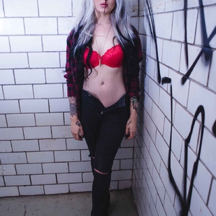 🔥 Hot photos, model's portfolio  #5950 Tattoo model Riley Alessandra