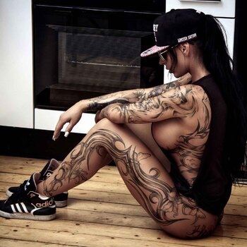 Tattoo model Sharon Phoenix