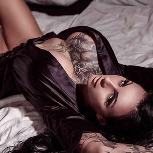 🔥 Hot photos, model's portfolio  #15492 Tattoo model Sharon Phoenix