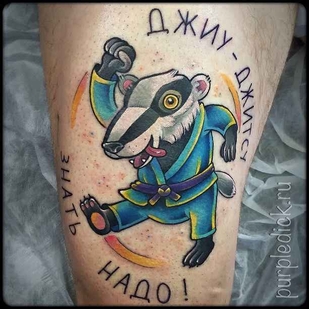 tattoo #16306 | Tattoo Artist Dmitriy PurpleDick Yakovlev