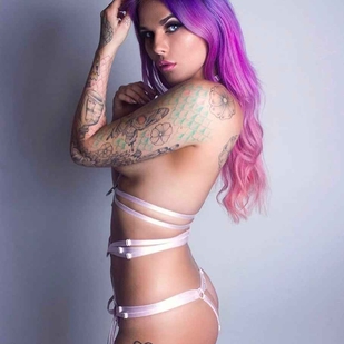 🔥 Hot photos, model's portfolio  #16191 Tattoo model Dannika Daisy