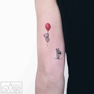 Female Color Miniature tattoo #15528 | Tattoo Artist Ahmet Cambaz