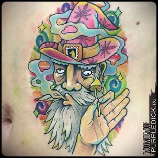 tattoo #16324 | Tattoo Artist Dmitriy PurpleDick Yakovlev