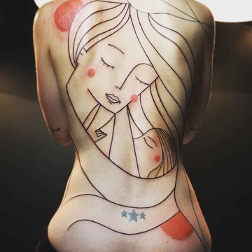 Lionel Fahy's French avant-garde-tattoo