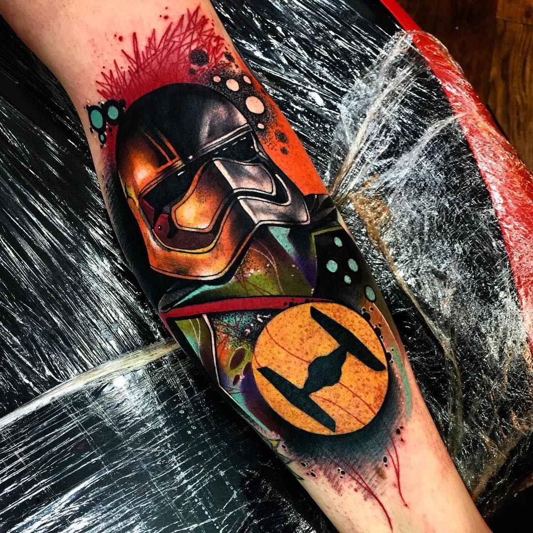 Tattoo artist Andrew Little Andy Marsh authors abstract co