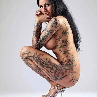 🔥 Hot photos, model's portfolio  #15502 Tattoo model Sharon Phoenix