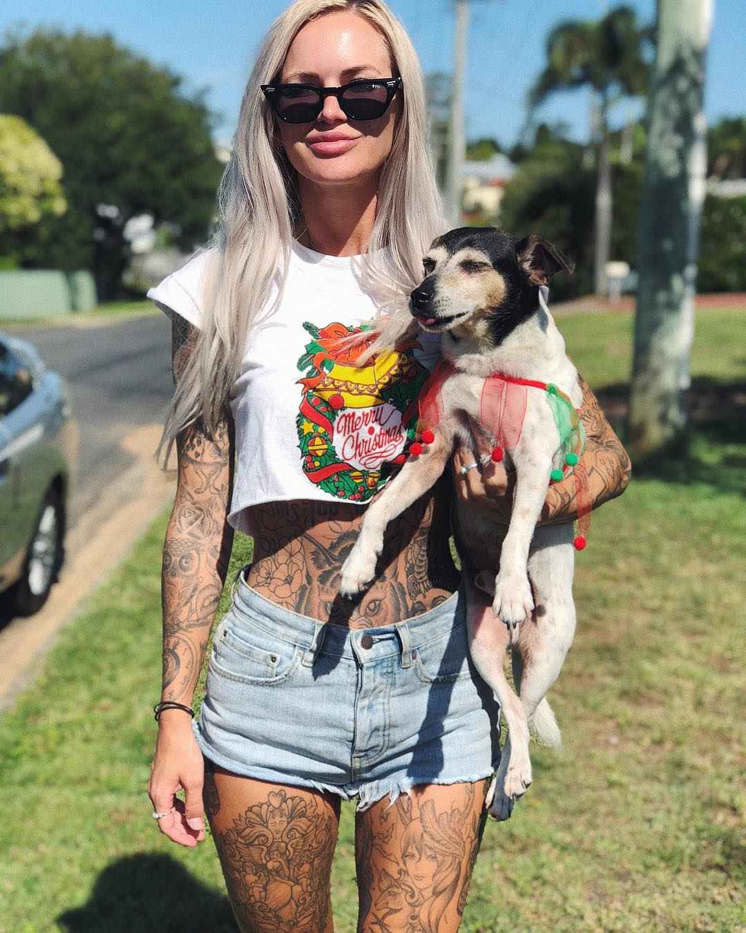 Female tattooed model Shady Brady , Australian alternative photo model | Australia