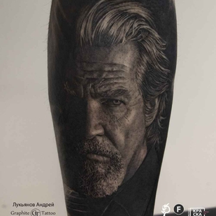 Black and Grey Portrait tattoo #16225 | Tattoo Artist Andrey Lukyanov