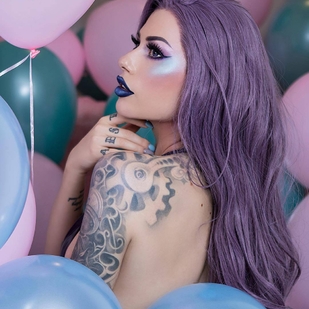 🔥 Hot photos, model's portfolio  #27588 Tattoo model Vera Bambi