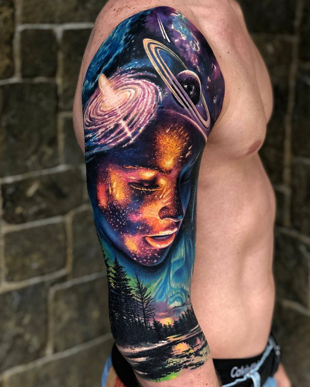 Tattoo artist Roberto Carlos Sanchez Mesa, color and black&grey authros style portrait realistic tattoo, surrealism | Cuba