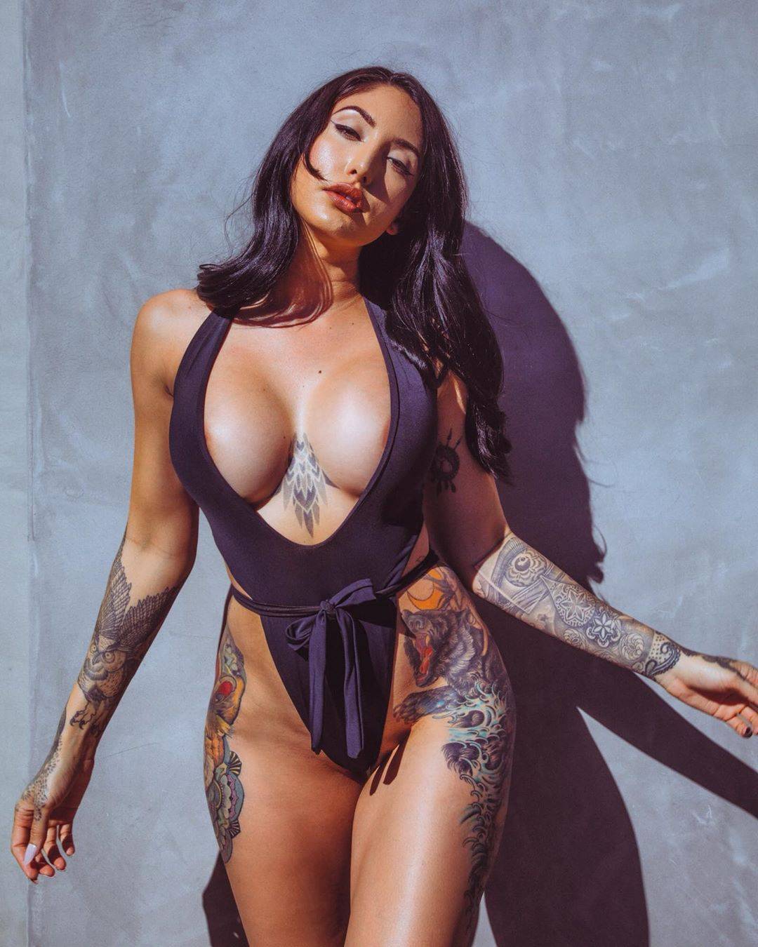 纹身模特Misty，另类摄影模特，纹身女孩 | 美国