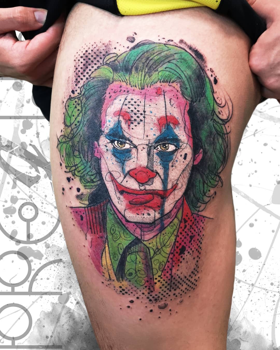 Tattoo artist Alex Prequel, authors style watercolor tattoo | San Benedetto del Tronto, Italy