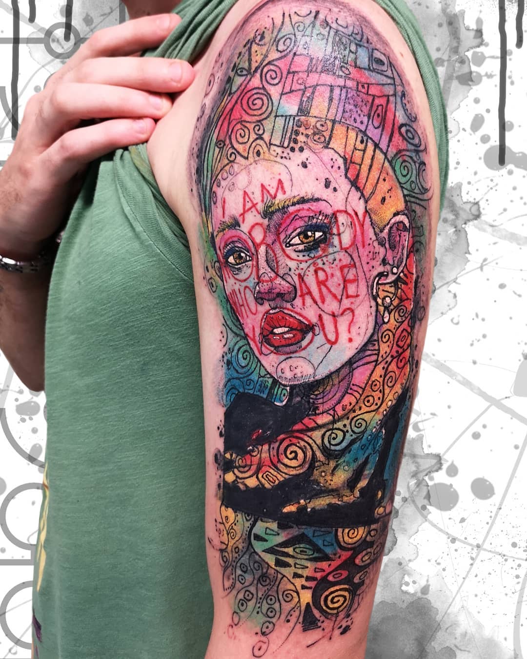 Tattoo artist Alex Prequel, authors style watercolor tattoo | San Benedetto del Tronto, Italy