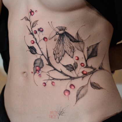 Tattoo Idea # Tattoo Artist Anastasiya Patlasova
