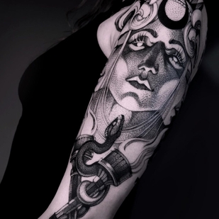 tattoo #47297 | Tattoo Artist Amina Katinova