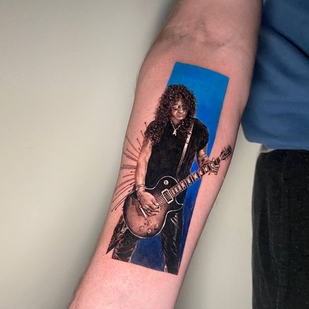 Male Black and Grey Micro realism tattoo on Forearm #48103 | Tattoo Artist Kirill Antique