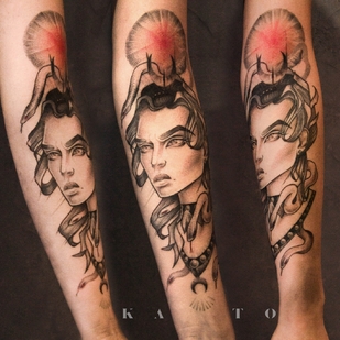 tattoo #48346 | Tattoo Artist Ekaterina Kato