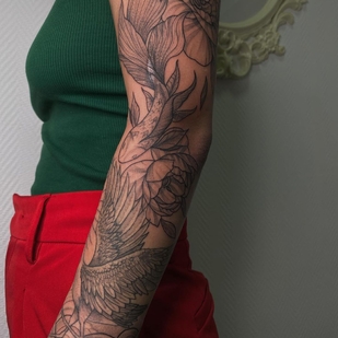 tattoo #48916 | Tattoo Artist Dora Larina
