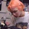 Tattoo artist Katya Motty