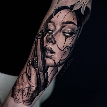Tattoo Idea # Tattoo Artist Lera Valer_eva