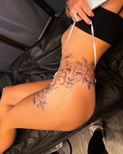 Tattoo Idea # Tattoo Artist Anya Darbickaya