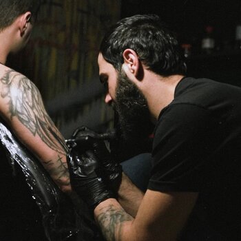 Tattoo artist Gevorg Grigoryan