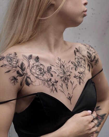 Tattoo Idea # Tattoo Artist sveta_blackbird