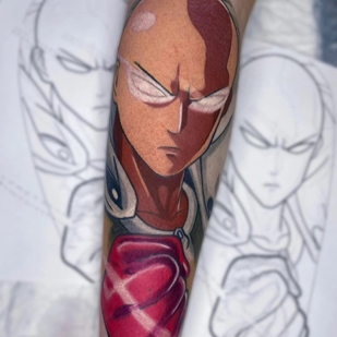 Male Color Anime tattoo #63163 | Tattoo Artist Danya Hikki