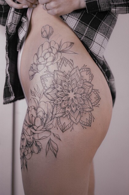 Tattoo Idea # Tattoo Artist Anastasiya Sheremetova