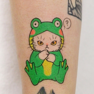 Female Color Illustrative tattoo on Forearm #63391 | Tattoo Artist Yoon