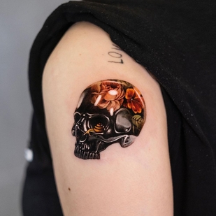Female Color  tattoo on Shoulder #63501 | Tattoo Artist Neuneu Wu